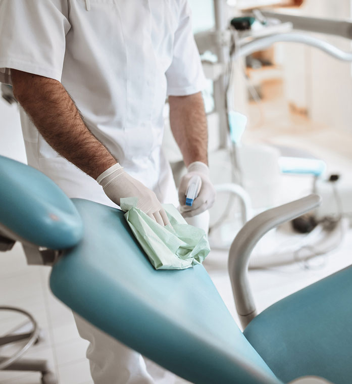 Expert dental practice cleaning services for clinical spaces