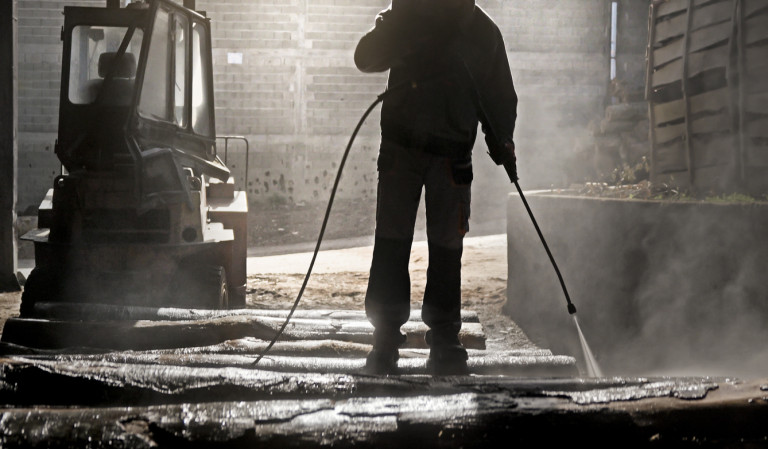 Industrial Factory Cleaning