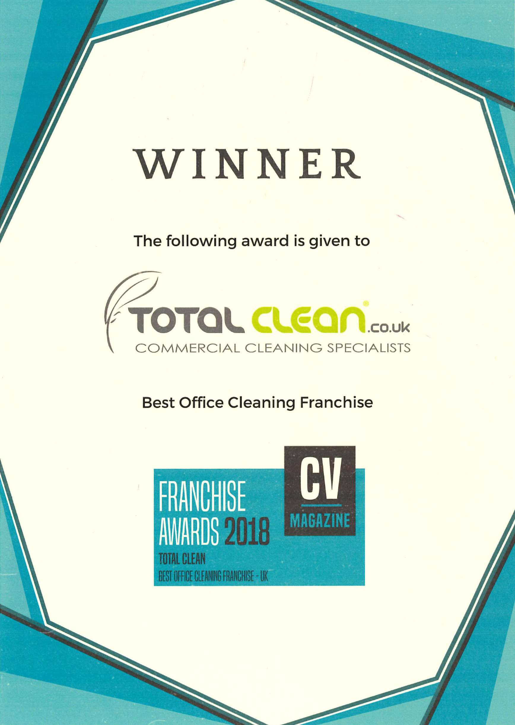 Best Office Cleaning Franchise 2018