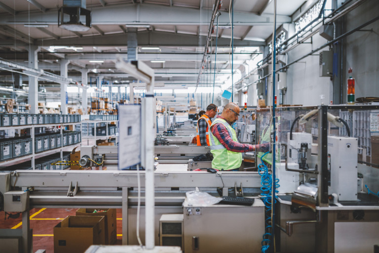 Factory Production Line Cleaning
