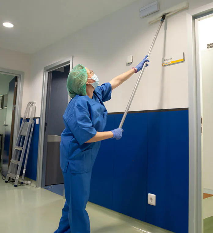 Expert cleaning for a safe and compliant healthcare environment
