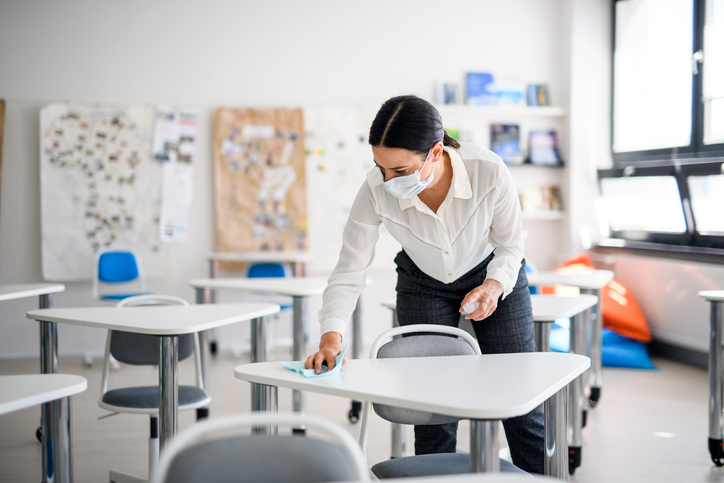 School cleaning