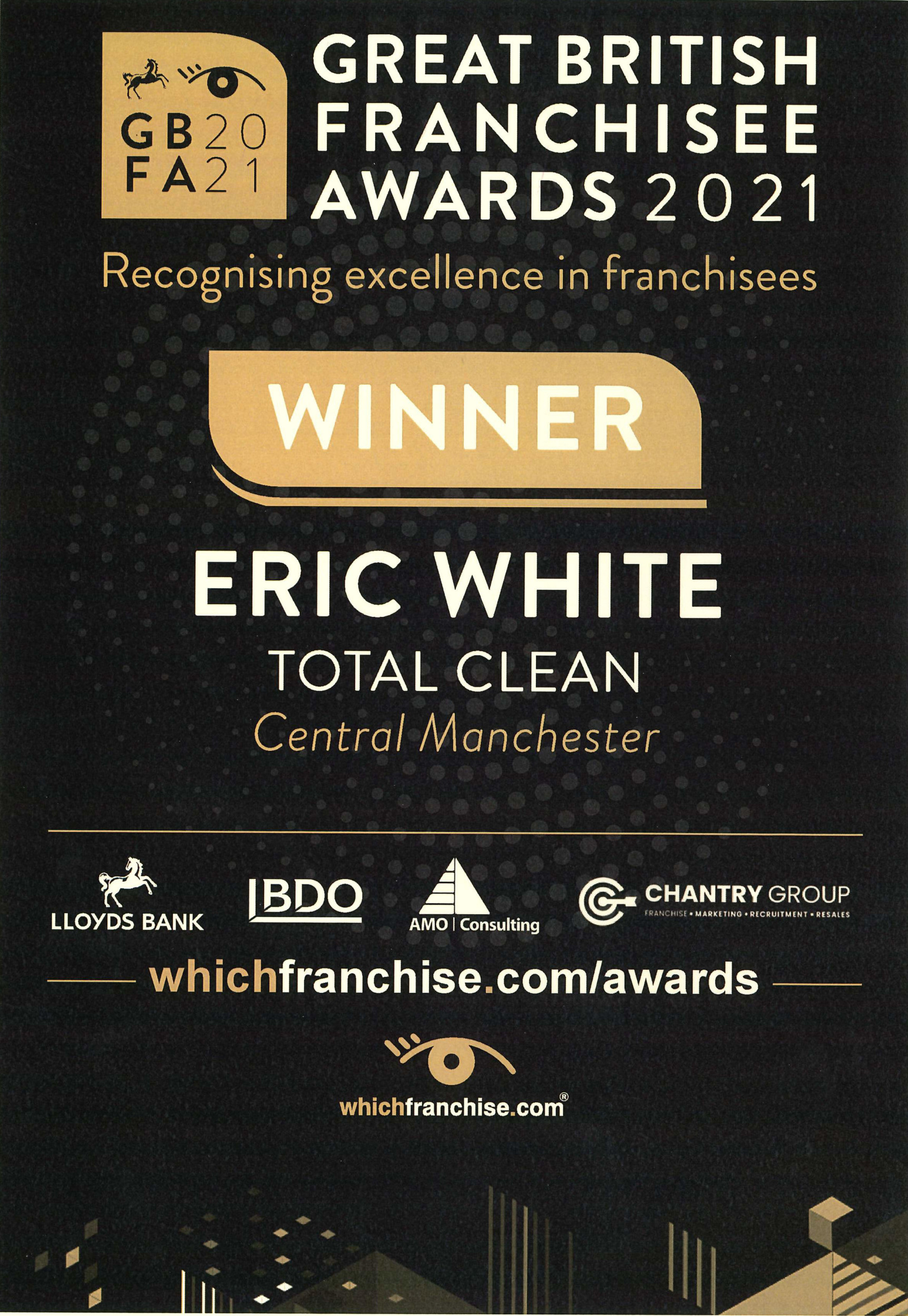 Recognising excellence in franchisees Manchester 2021