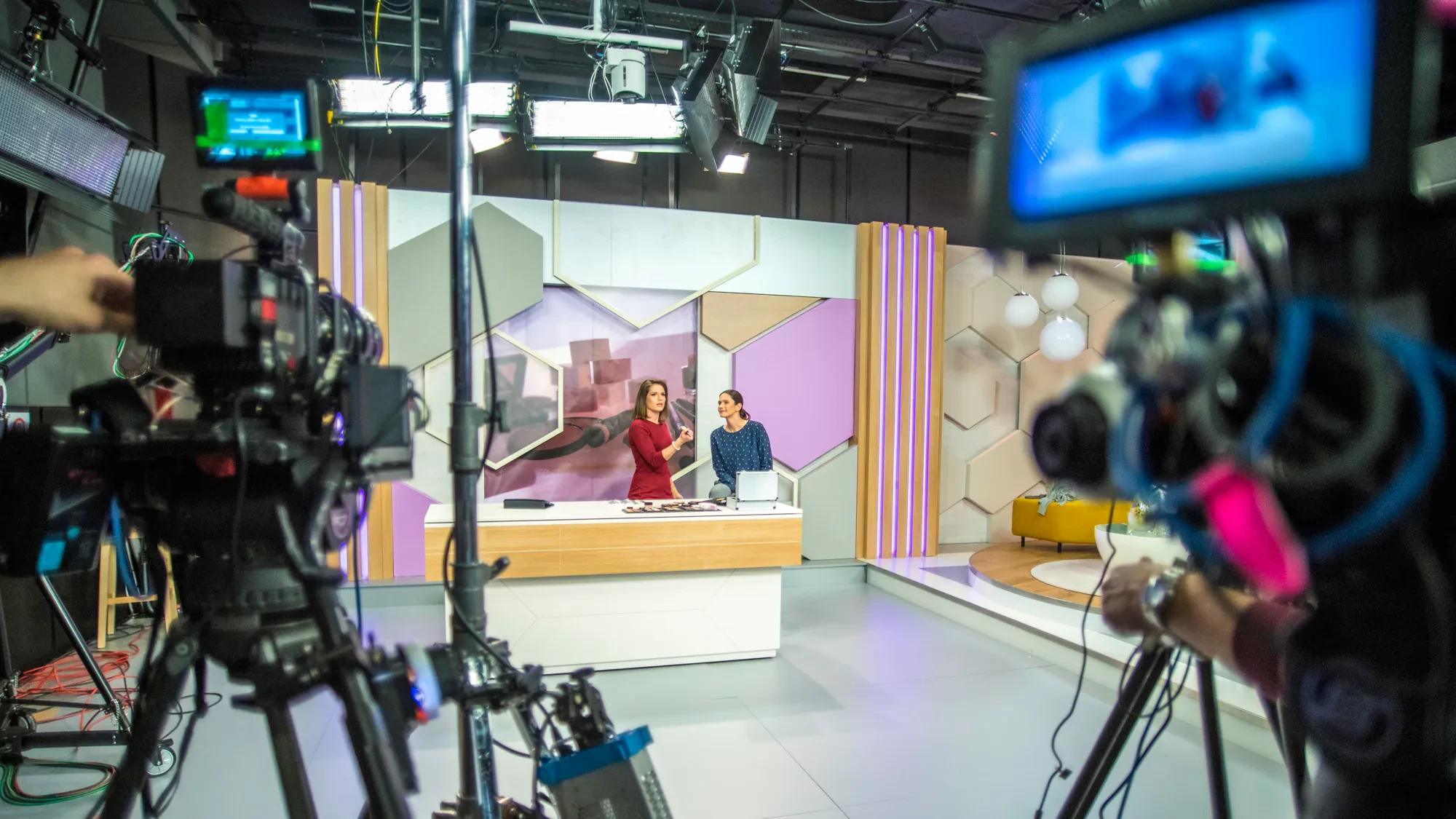 TV studio set cleaning company that understand the pace of production