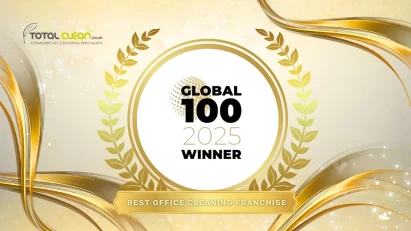 Double Triumph: Total Clean Franchise Crowned “Best Office Cleaning Franchise” – Again!