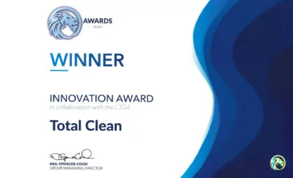 Total Clean Wins the 2026 BICSc Innovation Award